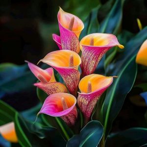 Калла Оникс купить по цене от 450р. в интернет-магазине «Посадика» с доставкой почтой в в Черняховске и по всей России – [изображение №1].